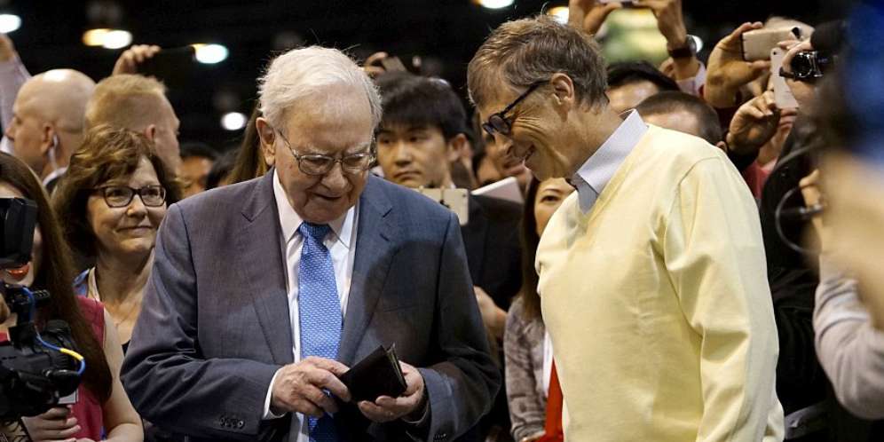 Bill Gates dan Warren Buffet