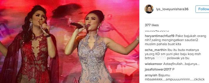 Krisdayanti dan Yuni Shara