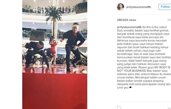 Unggahan Prilly Latuconsina