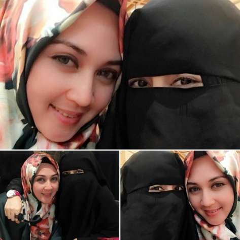 Dina Lorenza dan Umi Pipik Dina Lorenza dan Umi Pipik