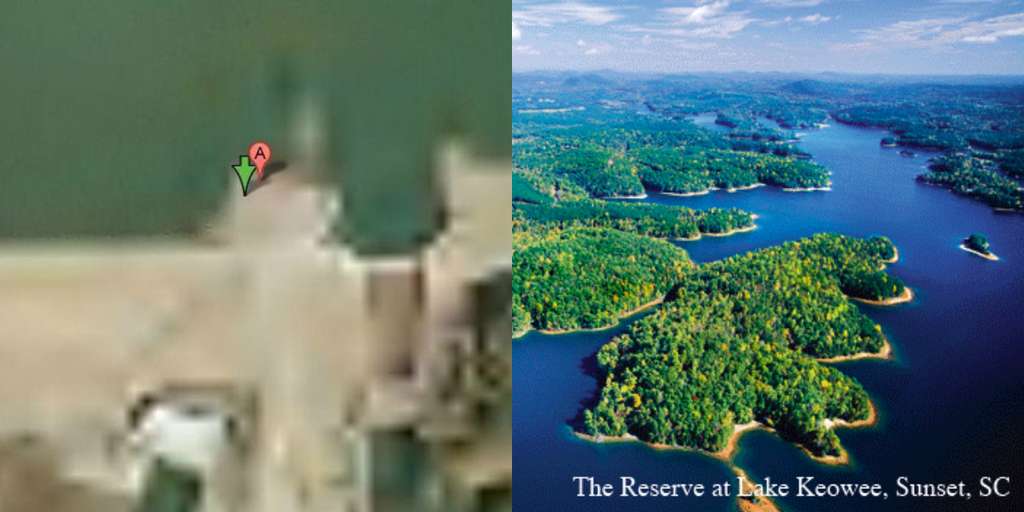 Tempat yang tidak terbaca google maps