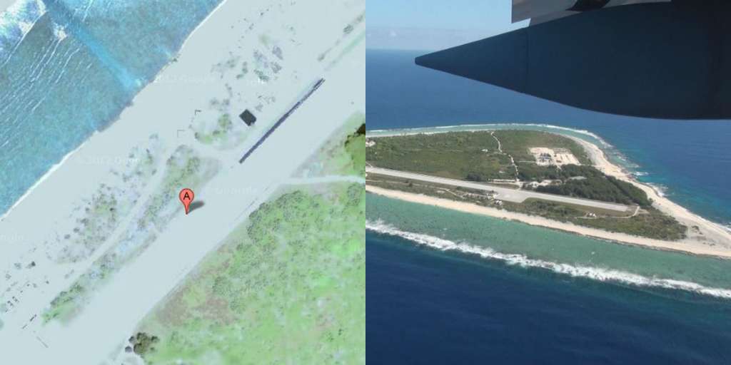 Tempat yang tidak terbaca google maps