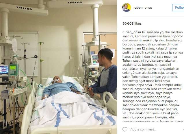 Unggahan Ruben Onsu