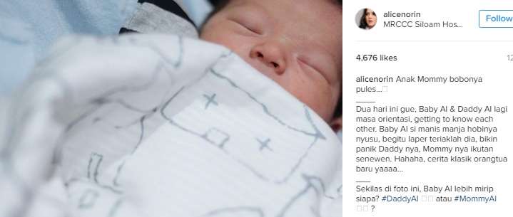 Buah Hati Alice Norin