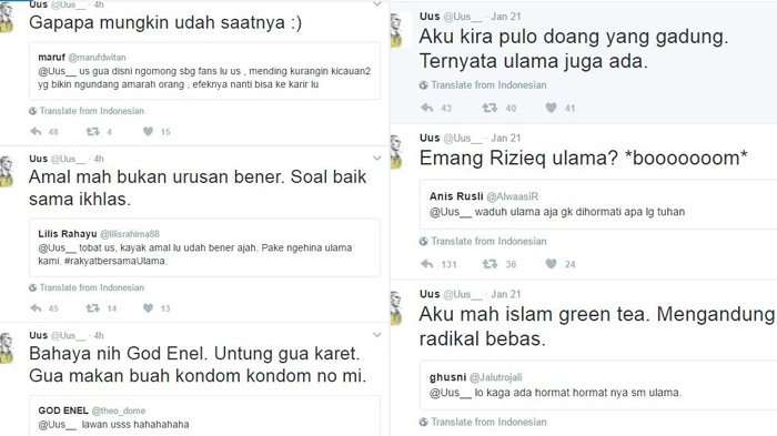 Kontroversi Uus