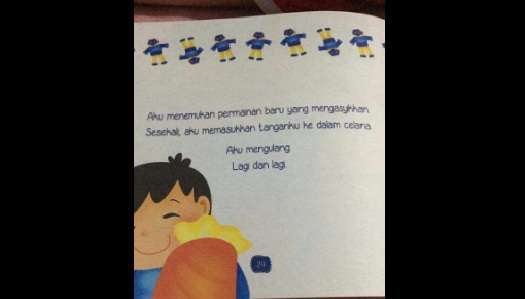 Detail buku anak (Twitter)