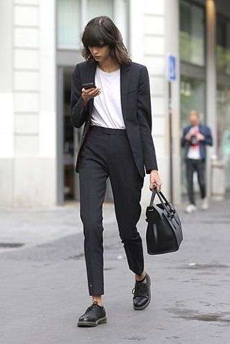 Pantsuit chic
