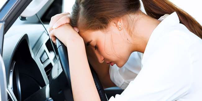 tidur saat menyetir tidur saat menyetir