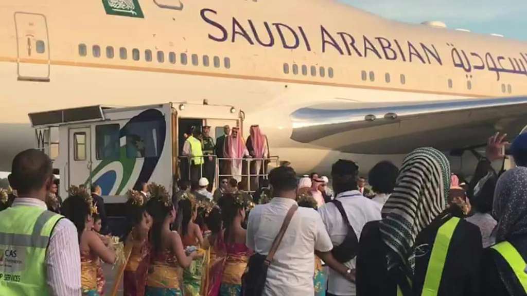 Raja Salman di Bali