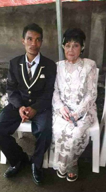Martha saat pernikahan