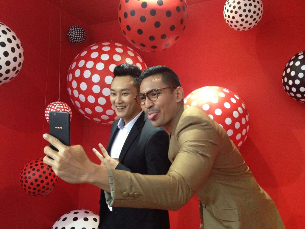 Selfie pakai Oppo F3 Plus