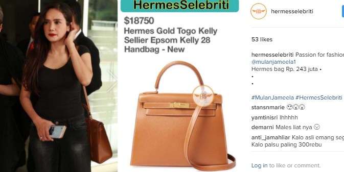 Hermes Selebritis