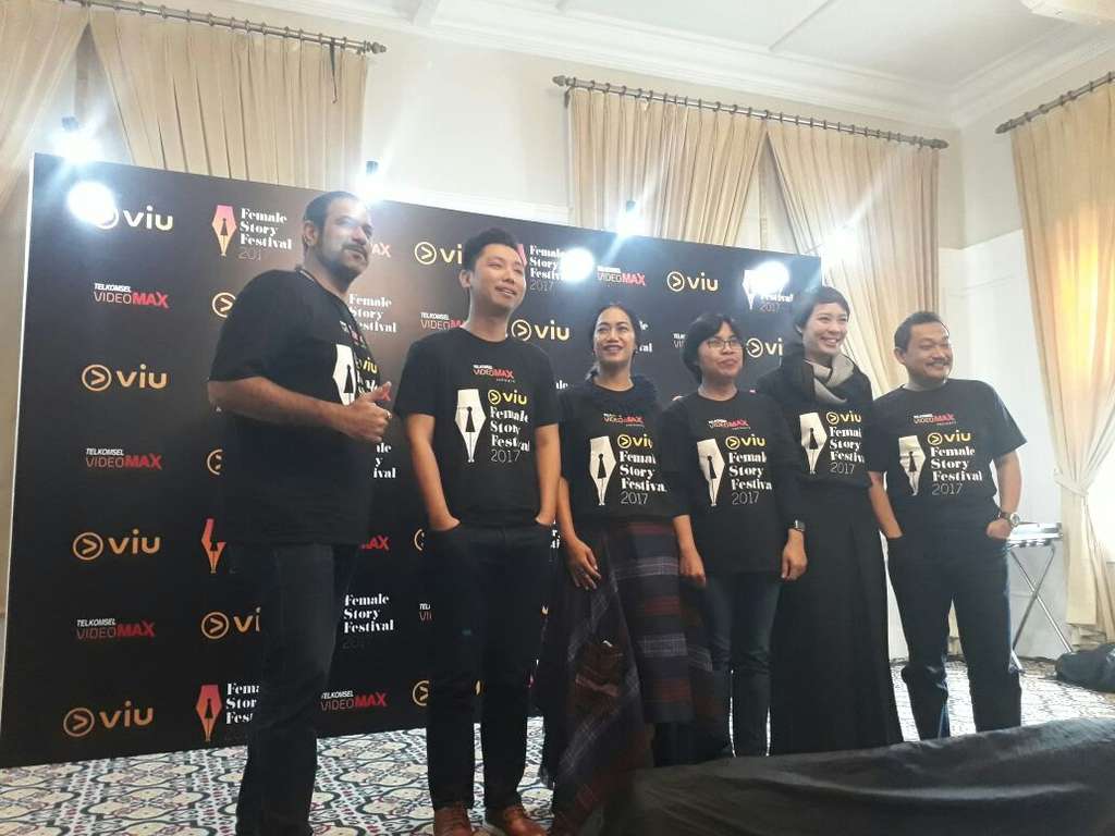 Nia Dinata saat acara Viu Female Story