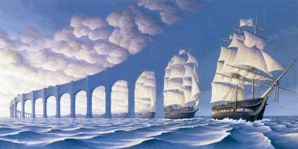 The Sun Sets Sail