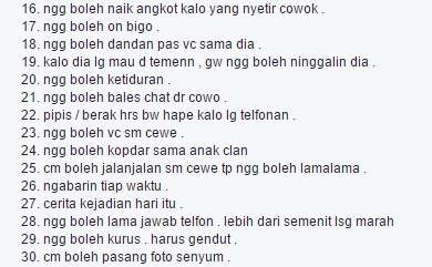 Pacar Posesif