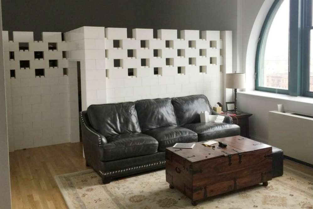 Ever Block jadi pembatas ruangan Ever Block jadi pembatas ruangan