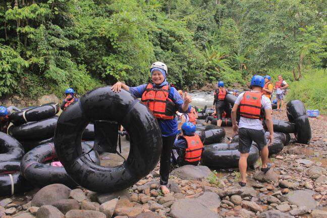 river tubing