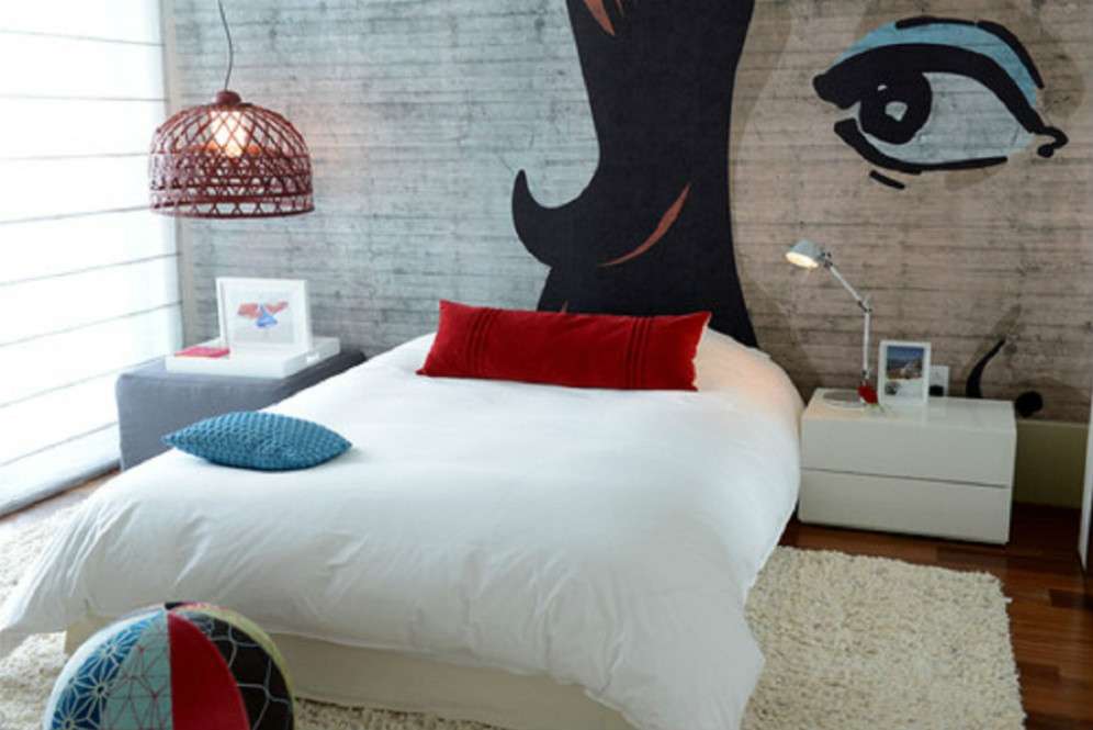 Kamar tidur artistik
