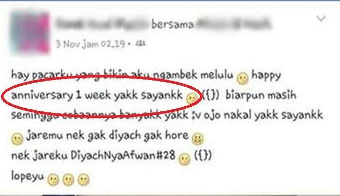 Ucapan Anniv Anak SD