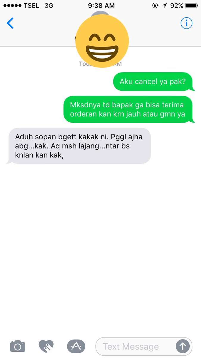 Percakapan Driver Online