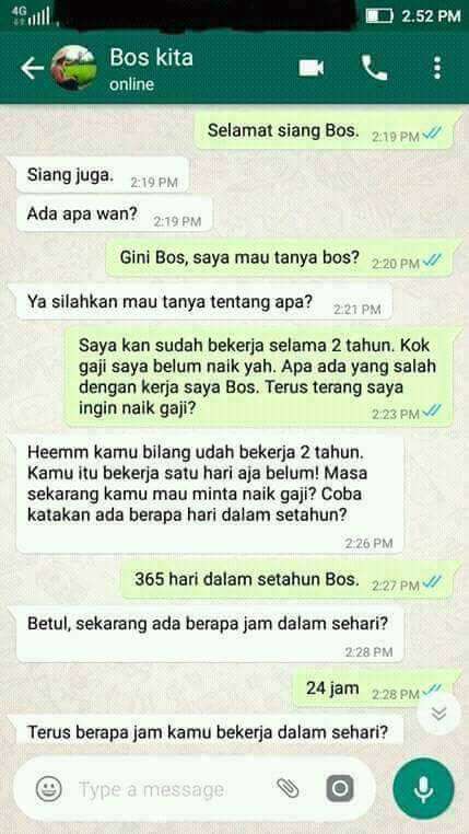 Minta Naik Gaji