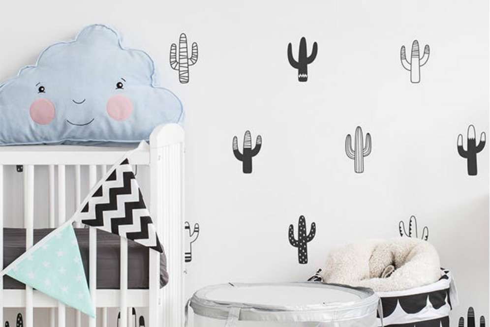 Kamar bayi bertema kaktus
