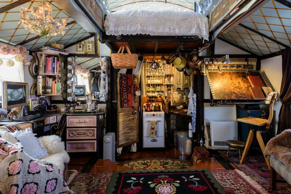 Rumah karavan mini