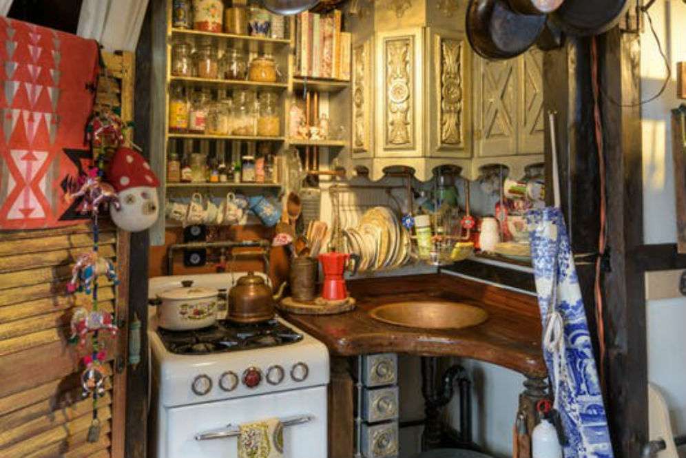 Dapur rumah karavan