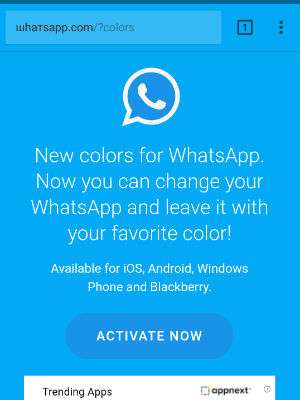 Virus di laman WhatsApp palsu