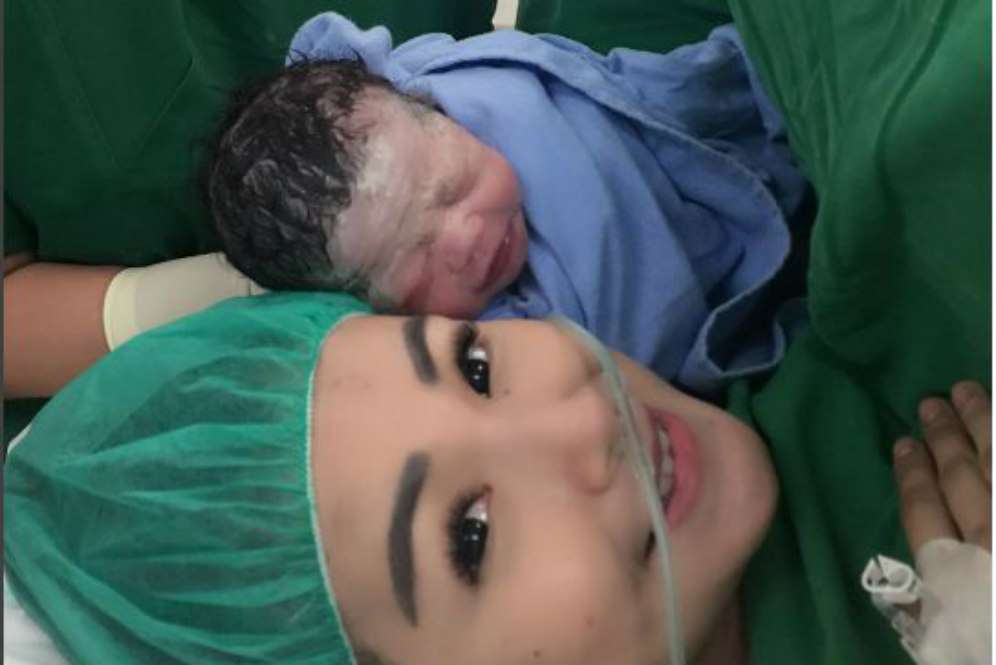 Soraya melahirkan anak keduanya