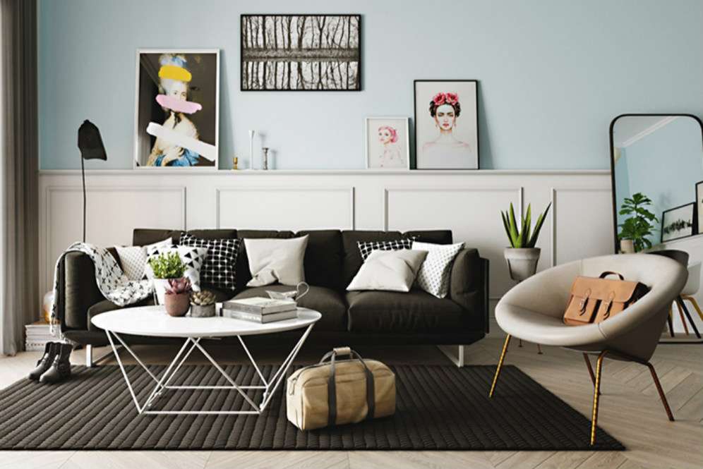 Sofa bernuansa hitam Sofa bernuansa hitam