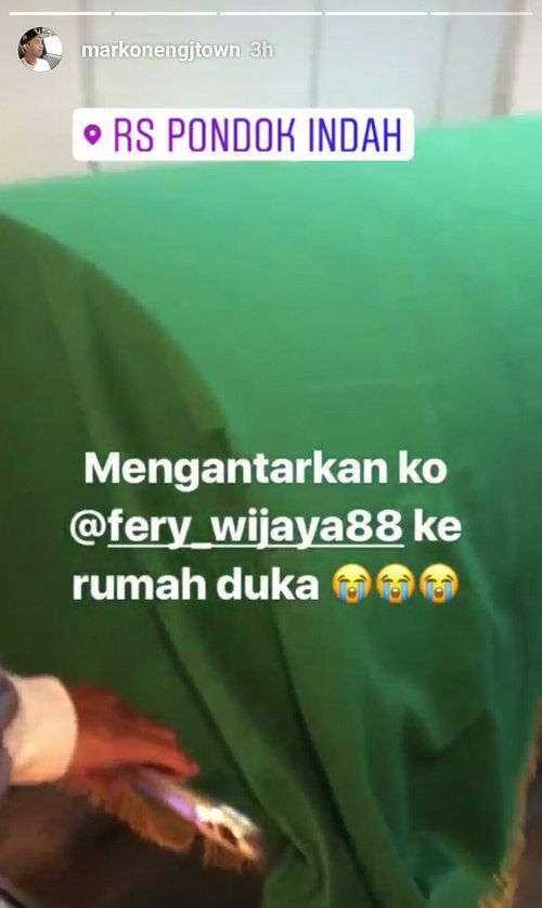 suami ririn meninggal dunia