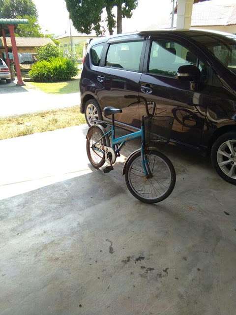 Motor jadi sepeda