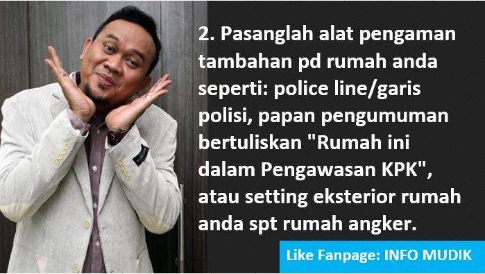Tips Mudik Cak Lontong