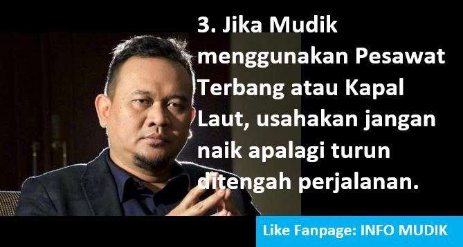 Tips Mudik Cak Lontong