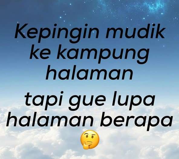 Meme Mudik