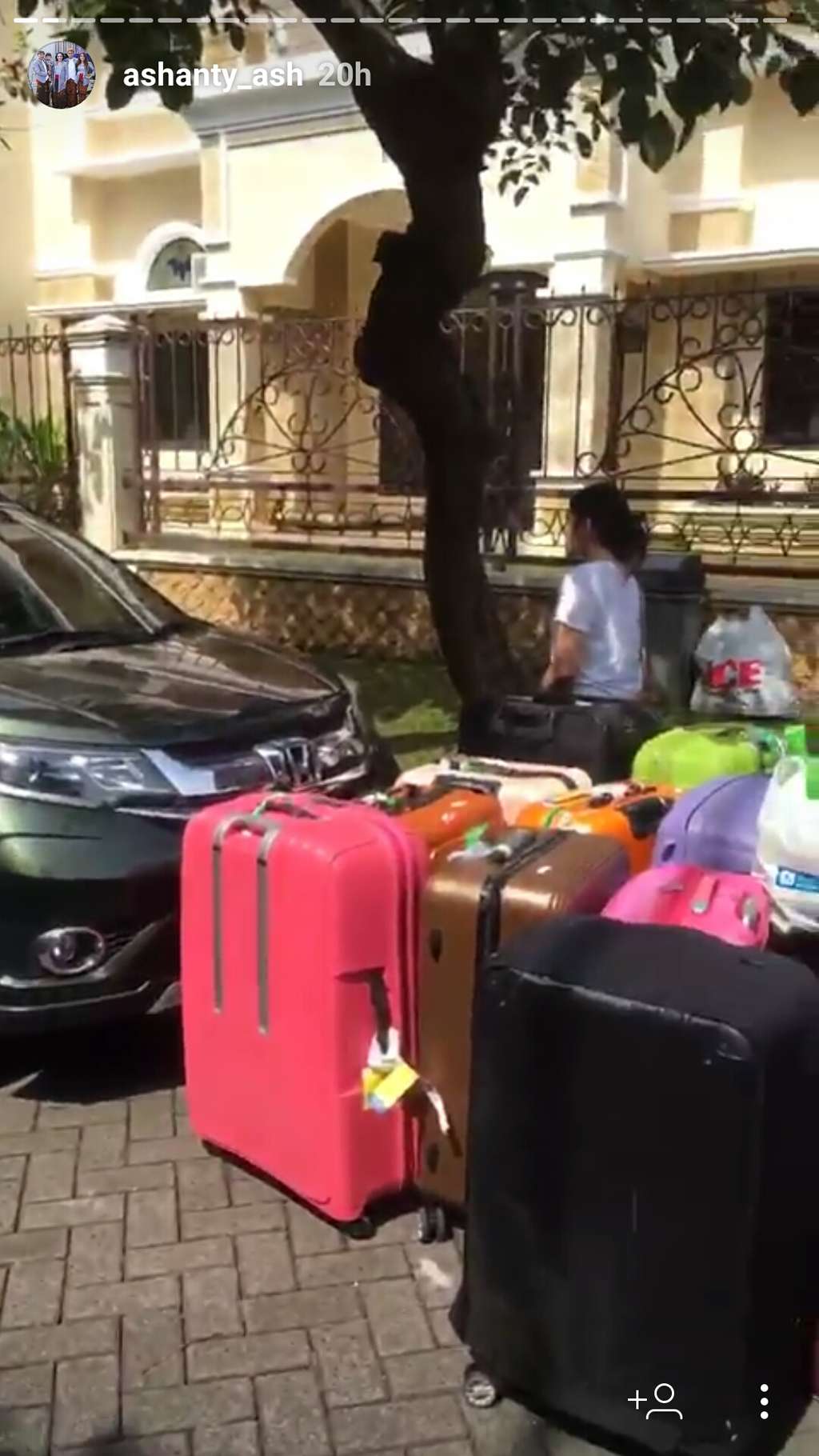 Koper Ashanty dan Anang yang dibawa mudik lebaran