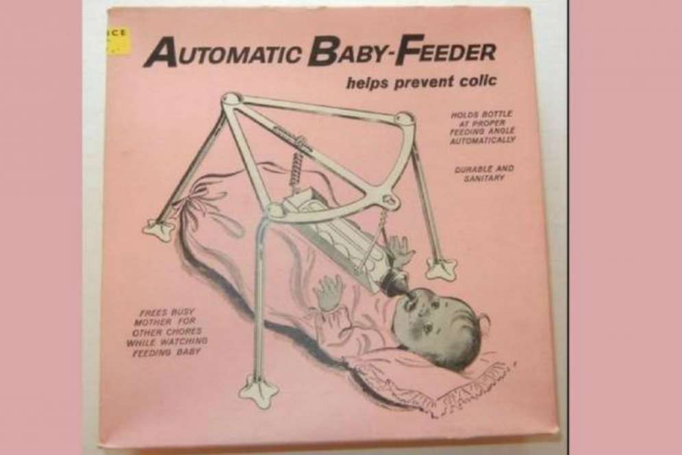 Mesin pemberi makanan pada bayi