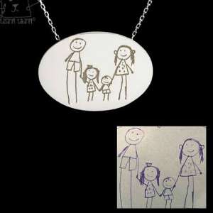 Kalung dengan gambar anak