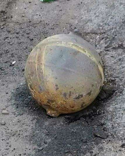 Bola besi yang jatuh di Sumatera Barat