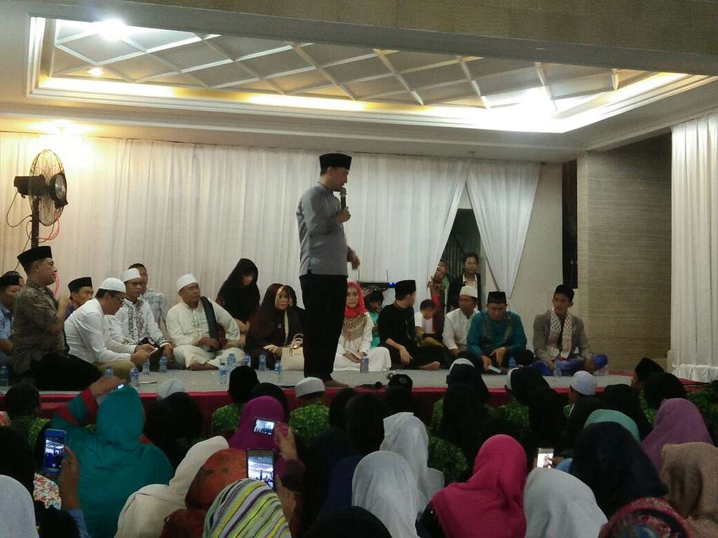 pengajian di rumah jupe