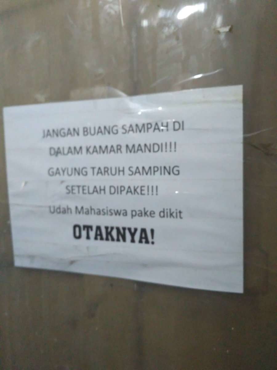 Peraturan Kost