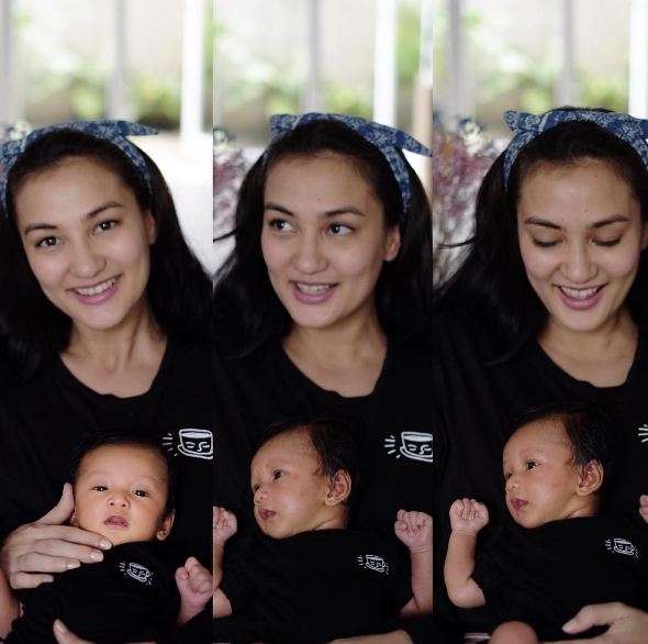 atiqah hasiholan dan anak