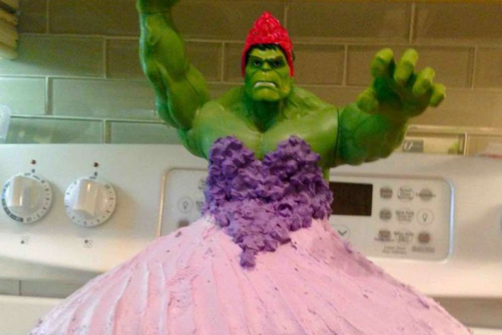 Kue Hulk Princess
