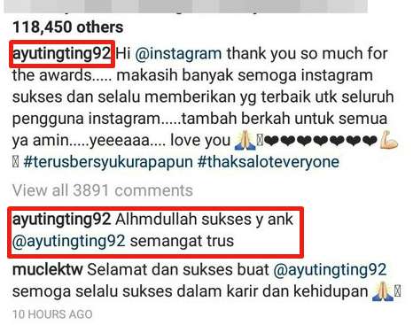 Unggahan Ayu Ting Ting