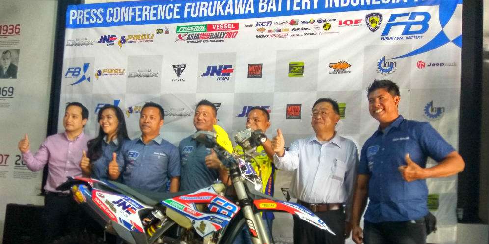 Tim Indonesia yang akan ikut Asia Cross Country Rally 2017