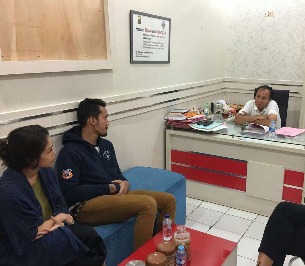 Tora Sudiro dan Mieke Amalia diamankan polisi