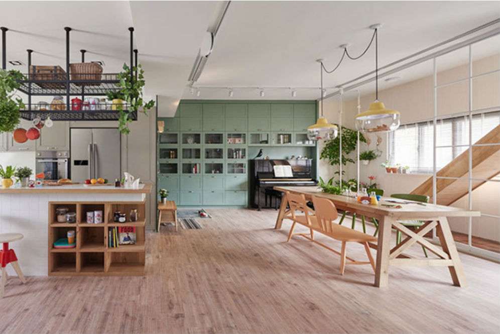 Dapur terbuka Dapur terbuka
