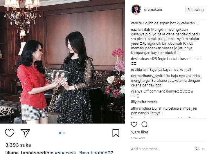 ayu ting ting dan liliana