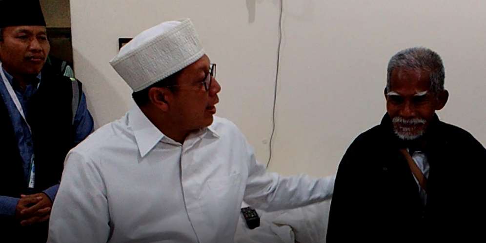 Lukman berbincang dengan Mulyono